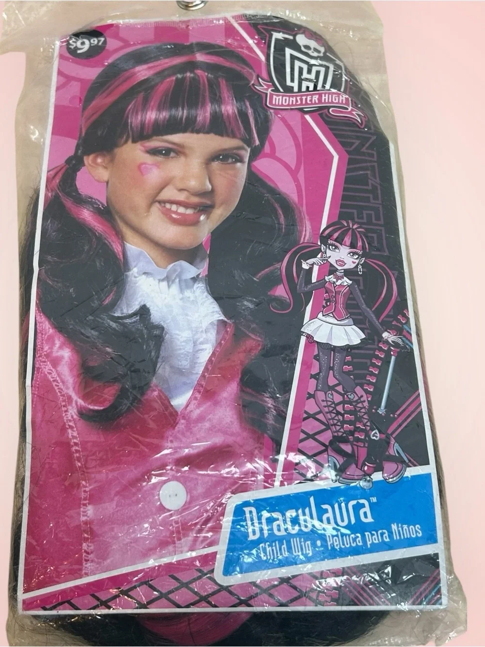 Rubii’s Draculaura Wig for Girls